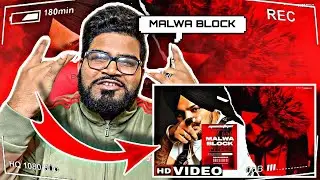 Malwa Block (Official Video) | Sidhu Moose Wala | Wazir Patar | Moosetape (Reaction)