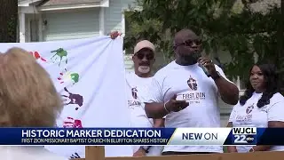 The First Zion Mission Baptist Church is now the sixth historic marker in Old Town Bluffton