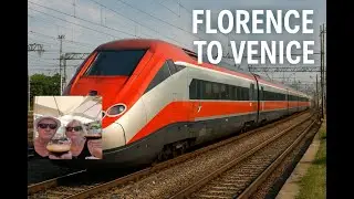 Bullet Train 285km/h Florence to Venice, June 2025. Smooth ride and beautiful countryside.