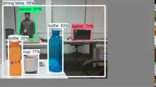 Multiple Recognition TensorFlow Object Detection API  and ROS