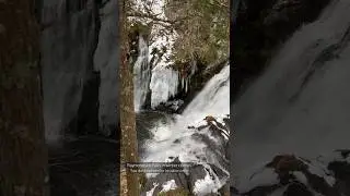 ❄️💦LARGEST WINTER #WATERFALL PA #Raymondskill Falls in  Winter clothes #hiking  #waterfallwednesday