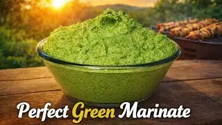 Perfect Green Marinade Recipe | The Ultimate Green Tikka & BBQ Marinade 😍