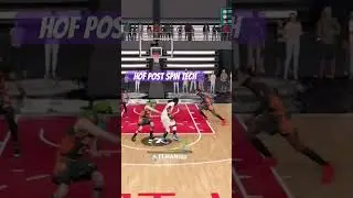 Rare contact dunk over 2 people in NBA2K! #funny #viral #nba2k23 #shorts #shortsfeed #2k #comedy