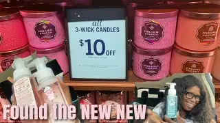 BATH & BODY WORKS WALK THROUGH + HAUL WHITE BARN EDITION