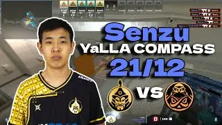 CS2 POV The MongolZ Senzu (21/12) vs ENCE (Nuke) @ YaLLa Compass 2024