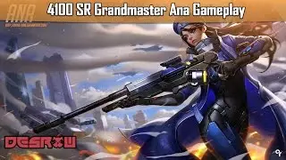 4.1k Grandmaster Ana Gameplay ft Vei (8 top 500)