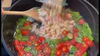 Spektakul&auml;r - Bohnen ohne Pistolen ,aber mit Pasta und Amore - pasta & beans - pasta e fagioli #food