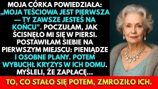Moja C&oacute;rka Powiedziała: &bdquo;Teściowa Najpierw, Ty Zawsze Ostatnia&rdquo;. Poczułam Ścisk W Sercu.