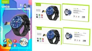 modio SM08 SMART WATCH SIM Call With a Camera Two colors, two pairs of straps