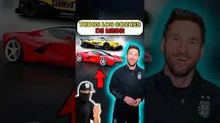 TODOS los COCHES de MESSI 🤑