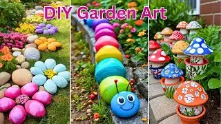 Effortless Upcycling: DIY garden art