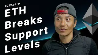 ETH Breaks Support Levels