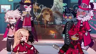 Hazbin Hotel Angels react to Warhammer 40k | Lucifer | Gacha life 2