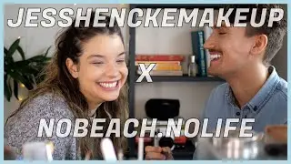 JESSHENCKEMAKEUP X NO BEACH NO LIFE | JOHNNI DOES MY MAKEUP!! | VLOGMAS DAY 2