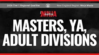 Ninja Mania | Tier 1 Challenge | Masters, Young Adults, Adults