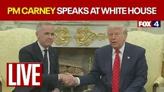 LIVE: Canadian PM speaks at White House after meeting with President Trump