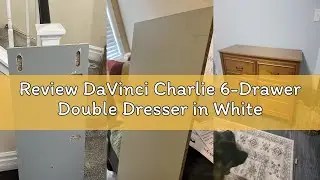 Review DaVinci Charlie 6-Drawer Double Dresser in White