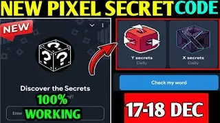 17-18 December Not Pixel Airdrop Secret Code Today | NotPixel Secrets Code | X and Y Secrets Code