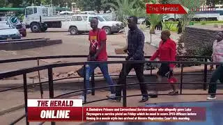 ZPCS officer in court for giving an inmate a gun