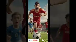 AI-generated Shorts Video (football) #shorts #short #shortvideo #ai #sports