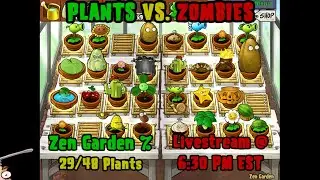 Zen Garden % (29/48 Plants) - Plants vs. Zombies Pt.27