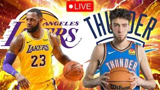 🏀 NBA 🏀 Los Angeles Lakers vs Oklahoma City Thunder LIVE Play by Play & Reaction