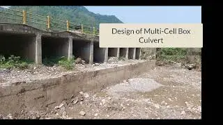 Analysis and Design of multi cell Box Culvert Using MIDAS CIVIL & MS EXCEL #boxculvert #multicell