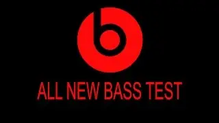 Beats By Dre Bass Test - New