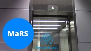 ThyssenKrupp Northern Traction Scenic elevators, MaRS Discovery District, Midtown Toronto