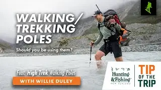 Трекинговые палки для ОХОТЫ &mdash; стоит ли их использовать? #nzhunteradventures
