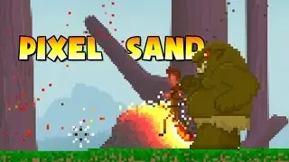 Hilarious New Pixel Physics-Based Game! | DEATH BY FART CLOUDS! | Let's Play Pixel Sand
