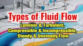 Types of fluid flow in hindi | types of fluid flow in fluid mechanics