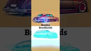 Позволь себе пространство, где роскошь встречается с мощью - Bentley Brooklands #automobile  #art