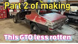 Rear deck filler and window channel rot repair is done!