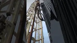 Drilling Rig Floor Activities || #onshore #offshore #Roughnecks #oilgas #drillingrig