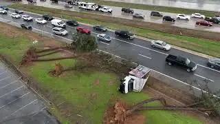 Crazy twin tornadoes outbreak in Iowa causes damages | coralville iowa tornado | tornado 3/31/2023