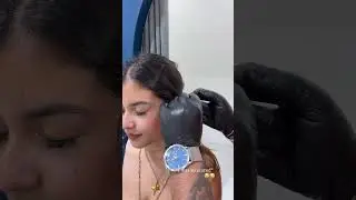 Hanging piercing for Tejal! the final result is fabulous 😍
