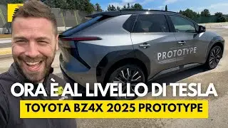 Toyota bZ4X 2025 Prototype: così è pronta a sfidare Tesla
