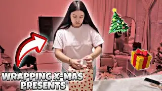 WRAPPING CHRISTMAS PRESENTS&hellip; 