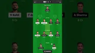 Today IPL Match RCB Vs SRH Dream11 Best Team 🏏 / Mini Grand League 🤩🔥 #shorts #ipl #dream11