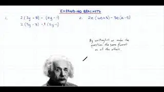 Algebra (Expanding Brackets)