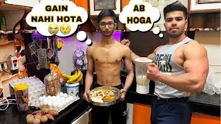 Диета для начинающих худых | Полный день AISE HOGA 100% GAIN✅