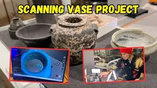 Scanning Pre-Dynastic Vases at the Petrie Museum