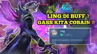 LING DI BUFF ? DAMAGENYA SAKIT BANGET WOY !! -Mobile legends