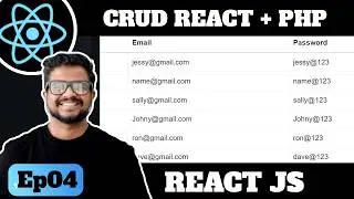 Ep4 - React JS + PHP MySQL CRUD Application | Full Stack Beginner Project