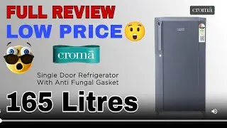 Croma 165 Litres 2 Star refrigerator full review  #croma #refrigerator #technicalsreview