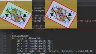 opencv3 python3 draw lines animation