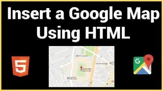 How to Add Google Map Location using HTML