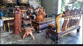 Giao sản phẩm cho khách và vệ sinh đồ gỗ cho khách luôn.. 1-2-2026