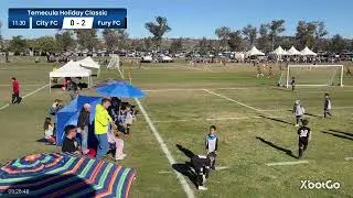 2025 Temecula Holiday Classic Tournament - Game 1 - B18 - Fury FC vs City SC SW TEM - 12/6/25